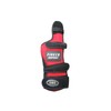 Left Hand ABS Finger Support Bowling Resting Gloves (L, Red/Black)