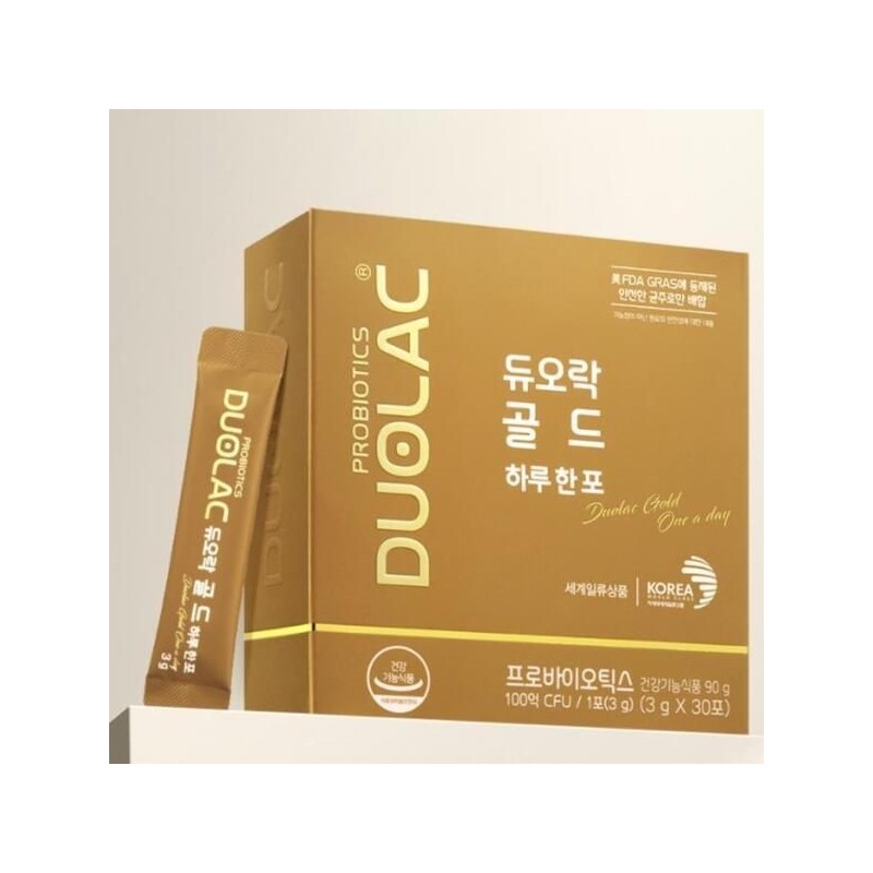 duorock [Seller Herb Food] Dualoc Gold Lactobacillus Probiotics Gift Return