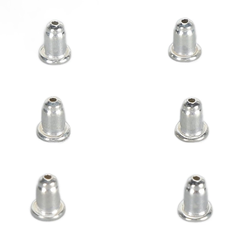 Replacement 925 Silver Earring Backs, Secure Clasp Stud Earrings, Hypoallergenic,
