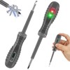 2Pcs High Torque Voltage Tester Screwdriver Set, 2-in-1 Non Contact/Contact