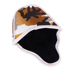 Generic Camouflage Putter Cover for Mallet Golf Clubs Unique Protective Headcover Accessory Fits Standard Clubs Reduces Vibration for Sports and Travel