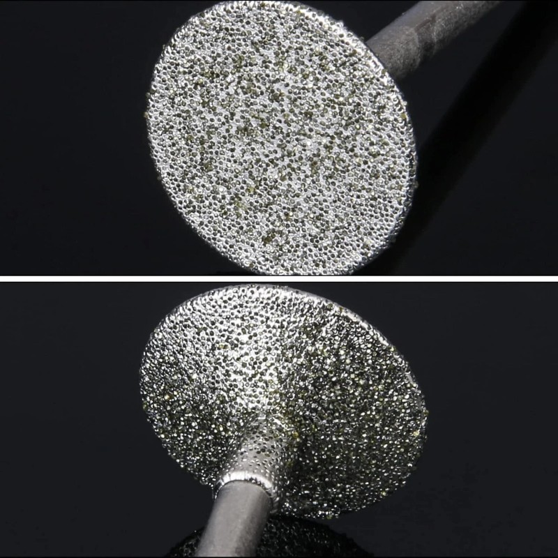 HOMEIDOL Stone Carving Set Diamond Burr Bits Compatible With Dremel