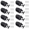 LanYing Pack of 8 Door Latch with Touch Release Push