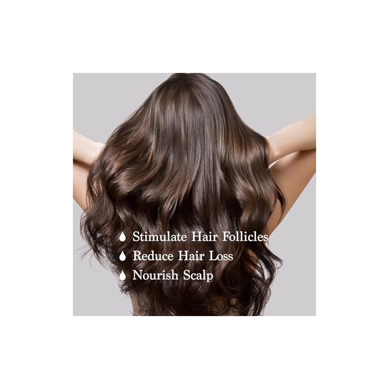 Kit de aceite vegano natural para el crecimiento del cabello,