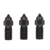 3Pcs Hardened Steel Nozzle 3 Holes High Flow 1.75mm Long