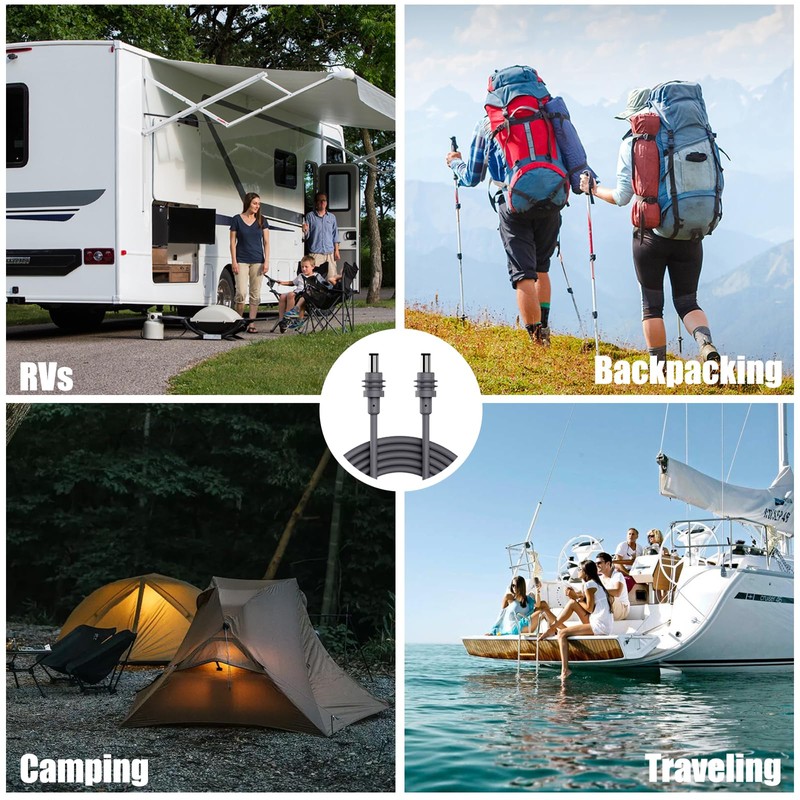 DC Power Cable for Starlink Mini, 5M/16.4FT Starlink Cable for