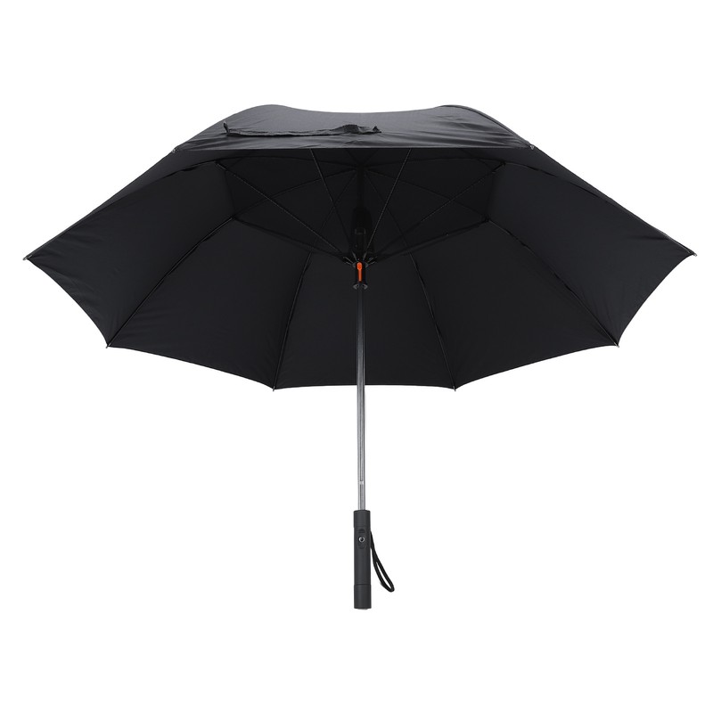 Cooling Fan Umbrella UV Guard Sun Blocking 2600mAh USB Rechargeable