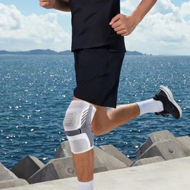 Sports Knee Braces | Soft Breathable Guard Compression Sleeves,Protective Gear Kneepads Support Bandage Joint Recovery for Hiking, Volleyball, Basketball