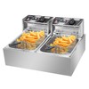 ZOKOP EH82 5000W MAX 110V 12.7QT/12L Stainless Steel Double Cylinder