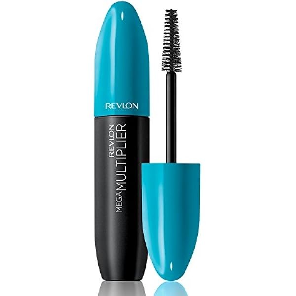Revlon Mega Multiplier Mascara, Blackend Brown, 0.28 Fluid Ounce