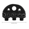 Headless Guitar Locking Nut, Black 42. 5mm Headless Guitar Bridge