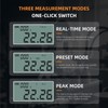 AICEYI Digital Torque Wrench 1/4 Drive (7.37Ft/ 0.3-10 N.m)±2% High
