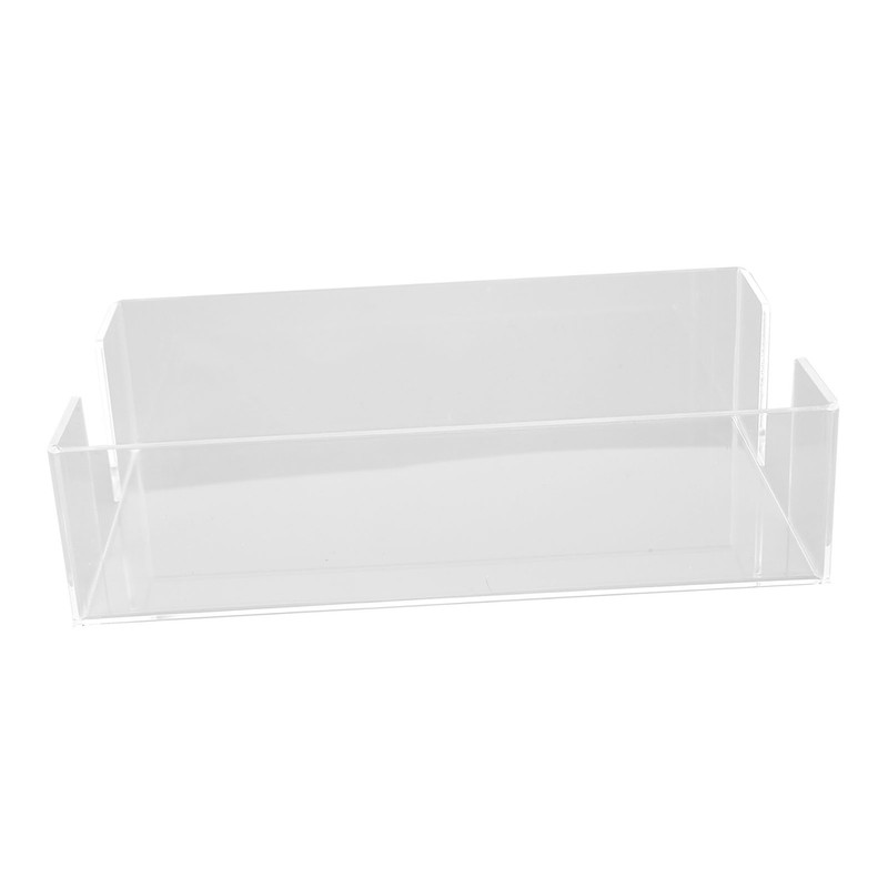 Napkin Tray Storage Holder Transparent Acrylic Modern 9.5x5.5x2.5in Large Capacity