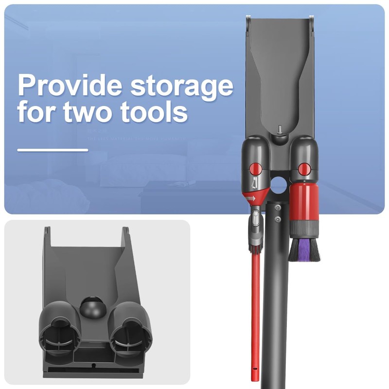 FUNTECK Wall Mounted Docking Station for Dyson V11 V15 Vacuum