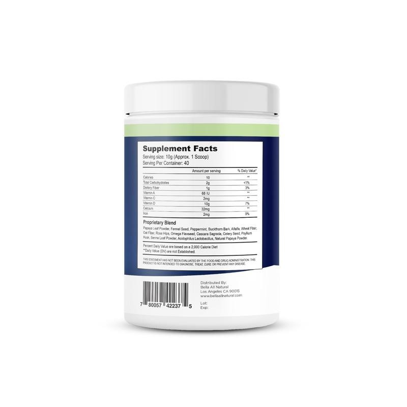 Bella All Natural - Colon Cleanse - 400grams:_Mango Flavor