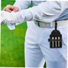 Kisangel Golfing Tee Organizer Tees Holder Golf Bag Tag Pu