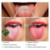 2pz Cepillo Limpiador Lengua Acero Inoxidable Oral Raspador