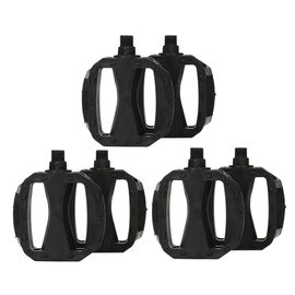 BESPORTBLE 3pair Boys and Girls Plastic Bike Pedals Skid Treadle for Safe Cycling Thread for Boy Girl Bicycles and Vehicles