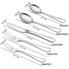 Silverware Set, Briout Flatware Set Service for 4 Stainless Steel