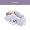 Rumyve Desktop Tape Machine,Tape Dispenser Rainbow Shape,Creative Cloud Tape Machine