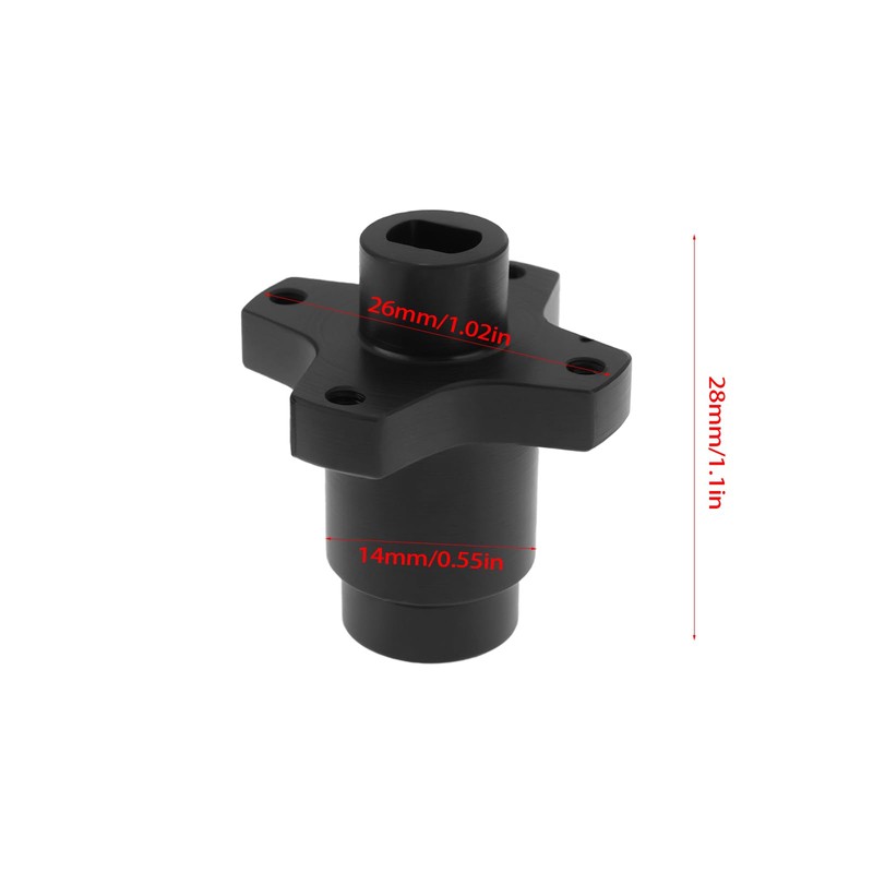 ECSiNG 1Pc Hardened Steel Bevel Gear Differential Locker Front Rear