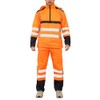 Men Hi Vis Rain Suit Reflective Tape High Visibility Waterproof