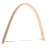 jojofuny Woodworking Coping Saw Bow Saw Hand Steel Bamboo Comfortable