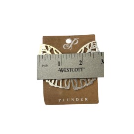 Fashion Jewelry Plunder Design Trendy Fashion Jewelry Calliope Silver Butterfly Drop Earrings