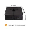 Patio Umbrella Base Weight Bag, 18" Square 900D with Large