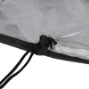 Black UShape Sofa Cover DustProof Waterproof Outdoor Furniture Protective Cover