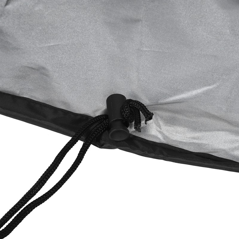 Black UShape Sofa Cover DustProof Waterproof Outdoor Furniture Protective Cover