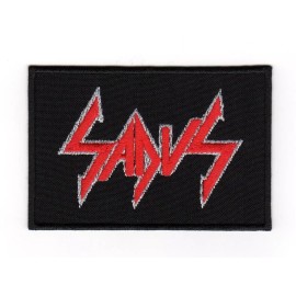 Unbranded Sadus Embroidered Sew-on Patch | American Technical Thrash Death Metal Band Logo