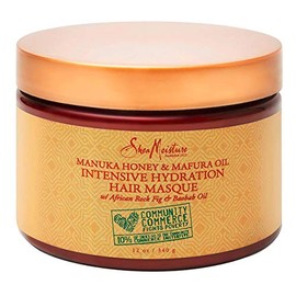 Shea Moisture Manuka Honey & Mafura Oil Hair Masque 12 Ounce (Pack of 3)