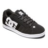 DC Men's Net Skate Casual Shoe Skateboarding, Black/Black/White, 8