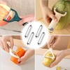 Heyumybit 4 Pcs Stainless Steel Peeler Replacement Blade,Potato Peeler,Multifunctional Replacement
