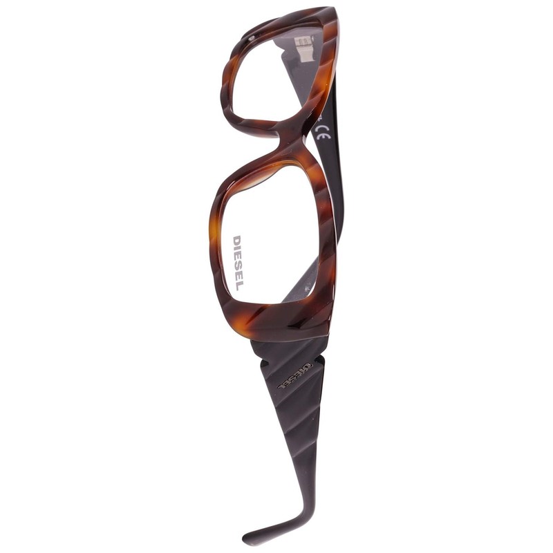 Diesel DL5006 52052 Cateye Glasses Frame 52, Brown, brown