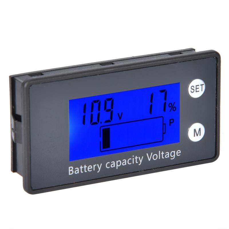 LCD Digital Voltmeter Medium Portable Battery Voltage Equipment Industrial Tool