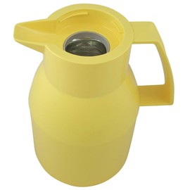 Helios Top Plastic Insulated Jug, Yellow, 1 Litre