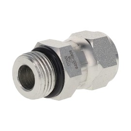 HYDRAULICS DIRECT | 6402-06-08 | 3/8" ORB (9/16"-18 thread) Male x 1/2" JIC (3/4"-16 thread) Female Swivel