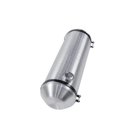 JSD 11 Gallon Aluminum Auxiliary Fuel Cell Gas Tank-10" x 33" With Baffle 1/4" NPT Outlet