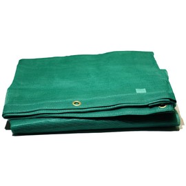 Green Mesh Tarps with Grommets 70% Shade Net Tarp ROLL-Off (10' x 26')