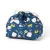 Leo Leoni Lunch Drawstring Frederick All Pattern (Navy)