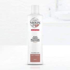 Nioxin Acondicionador Sistema #3 Crecimiento de Cabello Teñido y con Caída Moderada, 300 ml