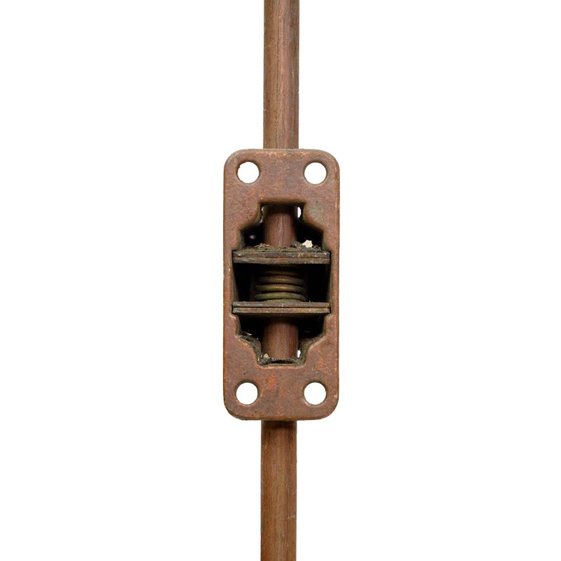 Antique 49 in. Bronze Coated Steel Transom Window Pull