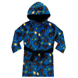 Blaze and the Monster Machines Dressing Gown for Boys Monster Truck Bathrobe for Boys Dressing Gowns for Children, blue