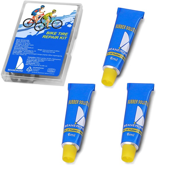 Beanewone Tire Repair Glue, 8 PCS Rubber Cement Tire Glue,