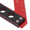 Carpenter Square Precise Aluminum Alloy Multifunctional Woodworking Scribe Ruler Square