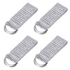 Hotop 2 Pairs of Crystal Rhinestone Diamond Curtain Tie Backs