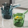 The Wally Shop Transparent Handle Water Ladle for Kitchen & Bathroom Gray 4ea