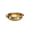 Serene Spaces Living Gold Handi Bowl - Hammered Texture, Decor